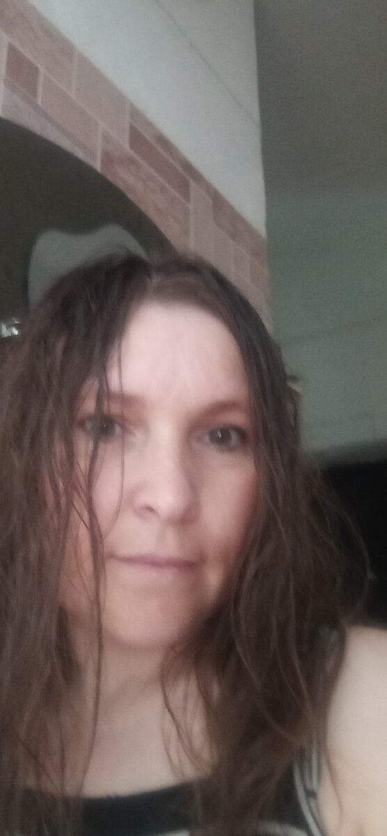 Помыла голову. 