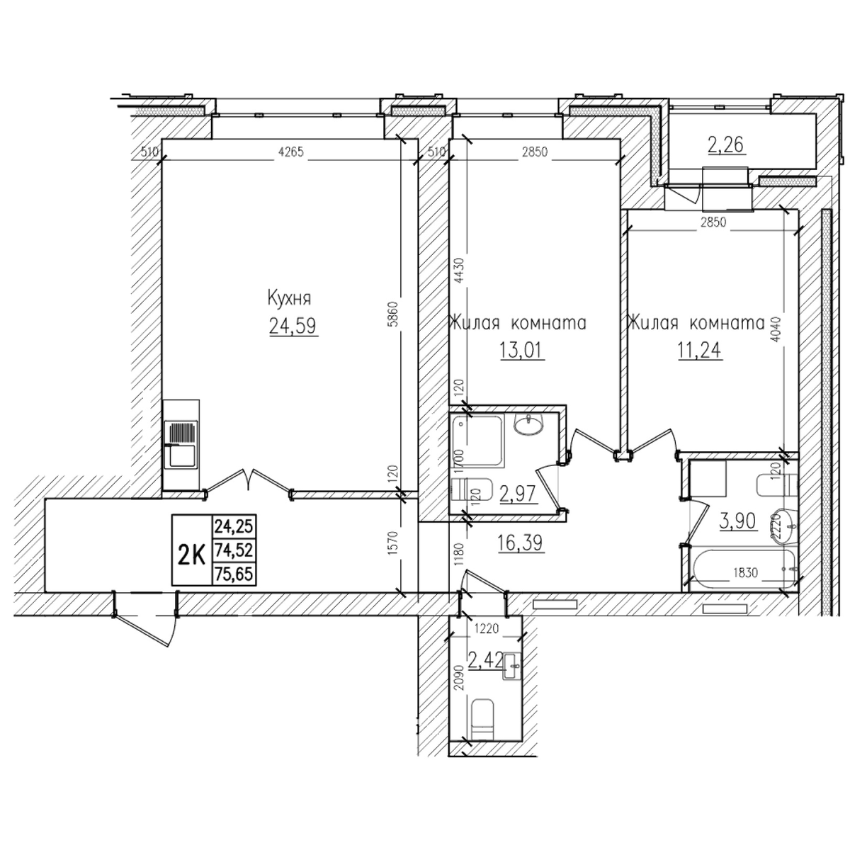 Пример планировки 