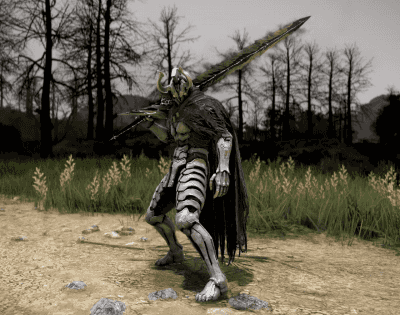 Визуал нового оружия в игре