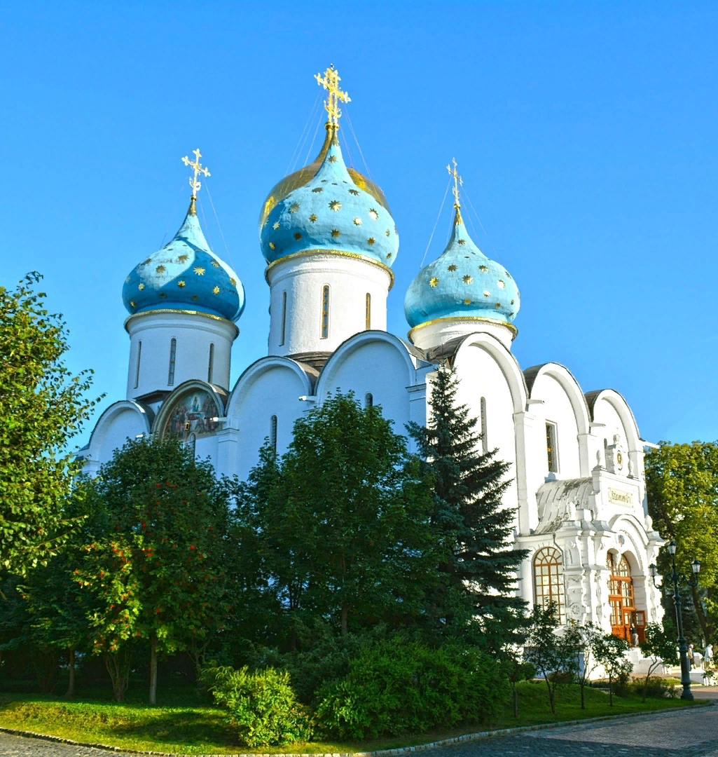Успенский собор Троице-Сергиевой лавры. Фото 2017 г.