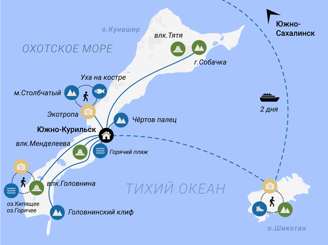 Дальний Восток - Курилы, остров Кунашир | Пиши в пути | Дзен