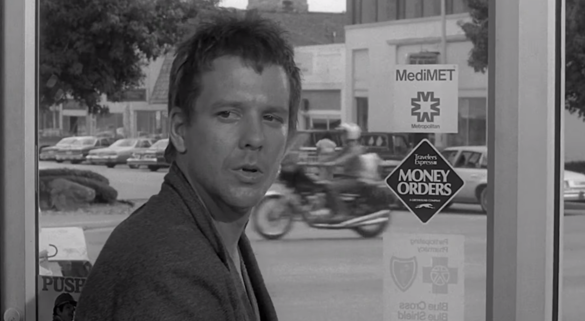 Кадр из кинофильма "Бойцовая рыбка", 1983 г., режиссер Фрэнсис Форд Коппола, сценаристы С.Э. Хинтон, Фрэнсис Форд Коппола, композитор  Стюарт Коупленд (скриншот) 