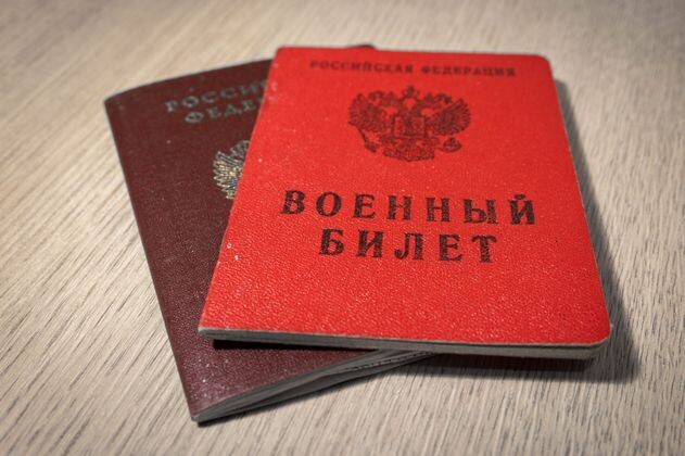    Военный билет Анна Рыжкова (с) ИА REGNUM