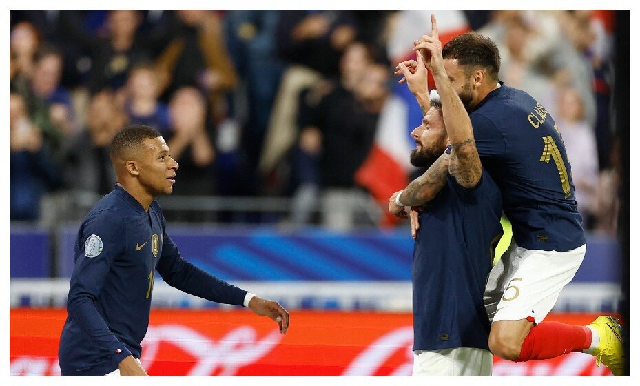    Сборная Франция добилась победы в 5-м туре Лиги наций. Фото: Reuters