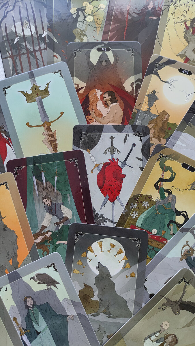 Dark Wood Tarot. Таро Темного леса.