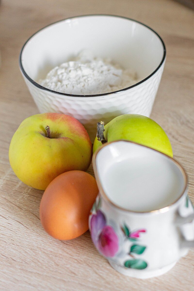 Простой список ингредиентов для панкейков