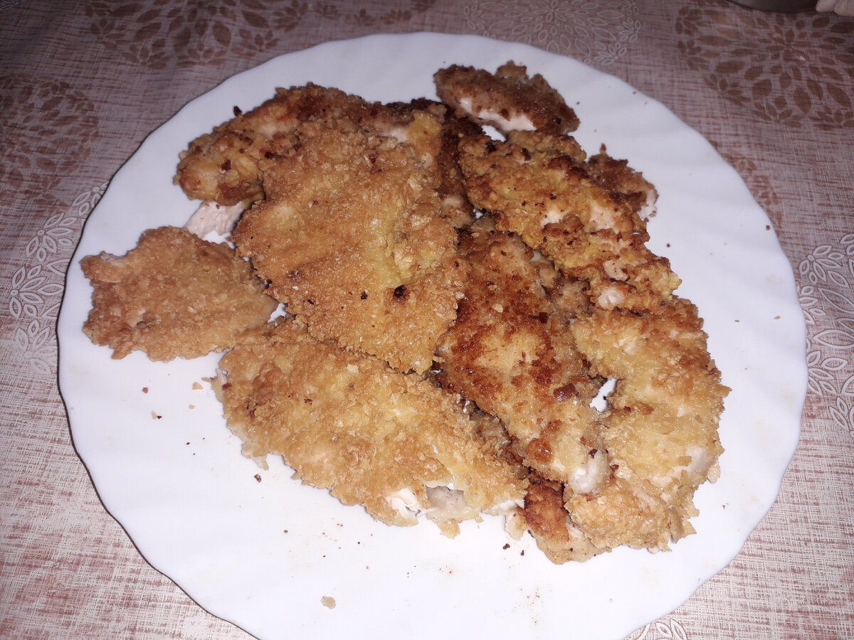 В начале готовки