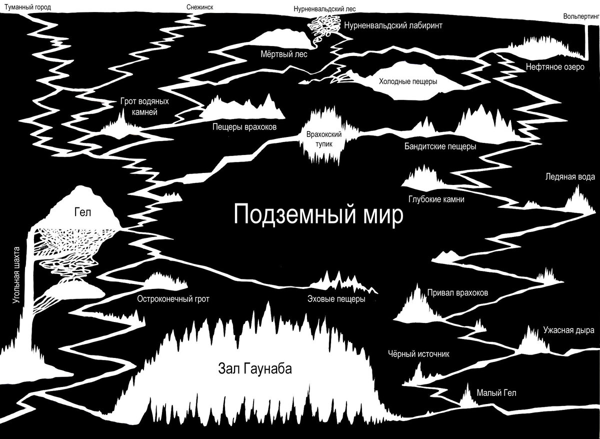 Подземный мир, куда пришлось спуститься Румо 