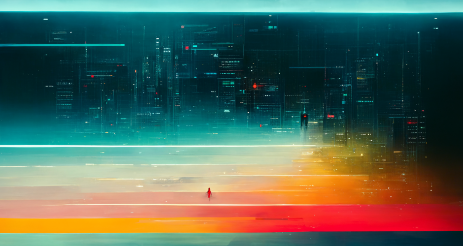 Так нейросеть Midjourney представляет индекс цифровизации