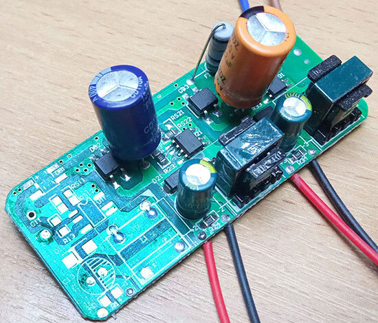 Как устроена и работает схема светодиодного светильника (230V, 27W) с ...