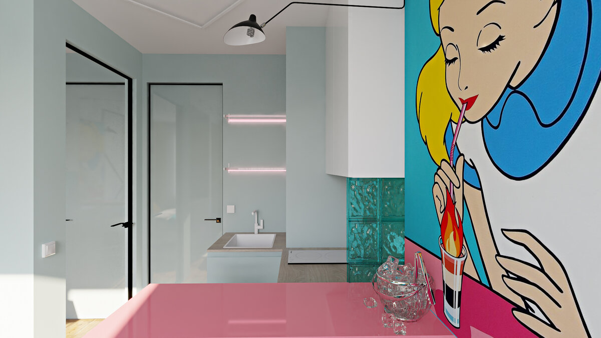 картина в интерьере