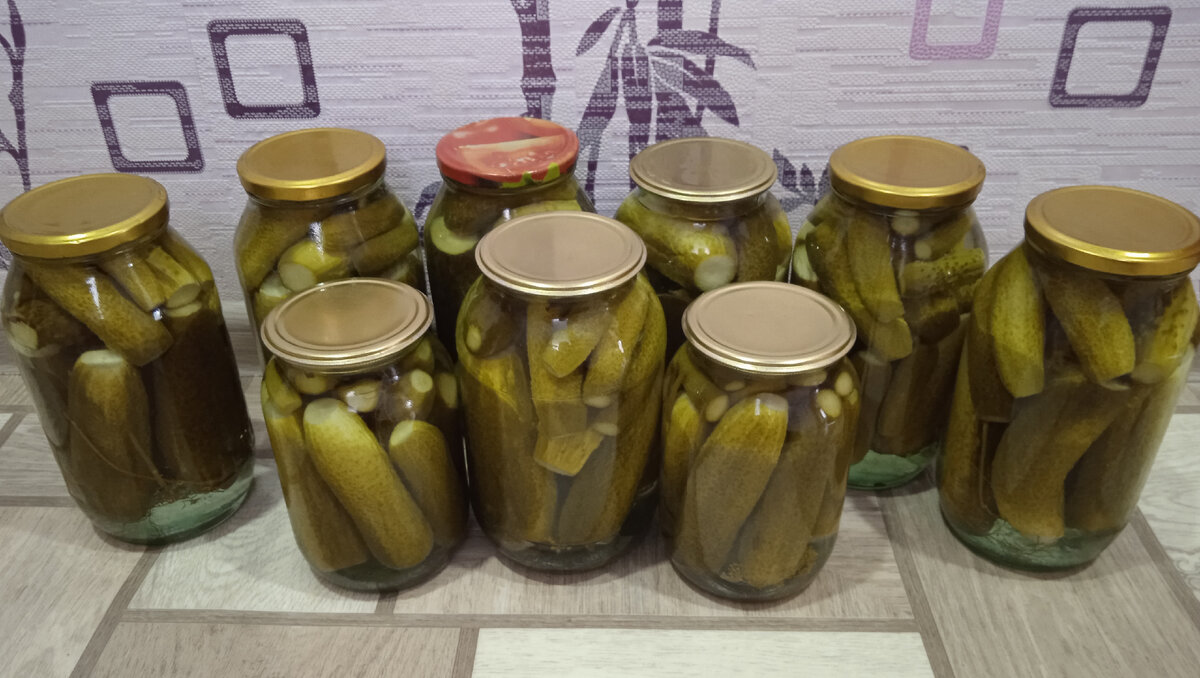 Маринованные огурцы