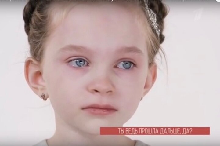 Вика Старикова на "Минуте славы" (8 лет)