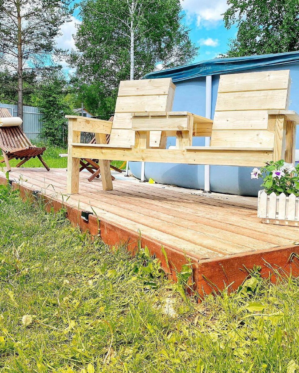 Кресло-скамейка для двоих"