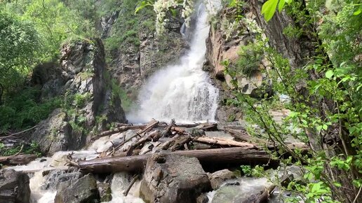 Алтай. Камышлинский водопад