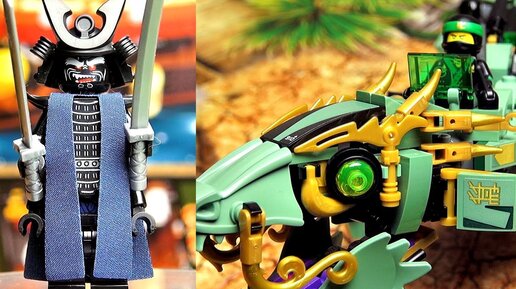 Ninjago Лего Ниндзяго Механический Дракон Зелёного Ниндзя 70612