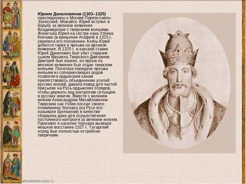 Князь данилович. Юрий Даниилович Московский князь. Юрий Данилович 1303-1325. Юрий Данилович Московский князь портрет. 1318—1322 Юрий Данилович Московский.