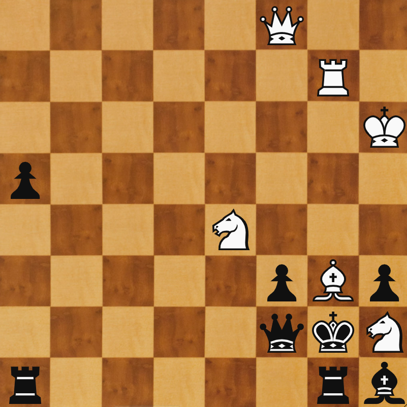 Ход белых. Мат в 2 хода