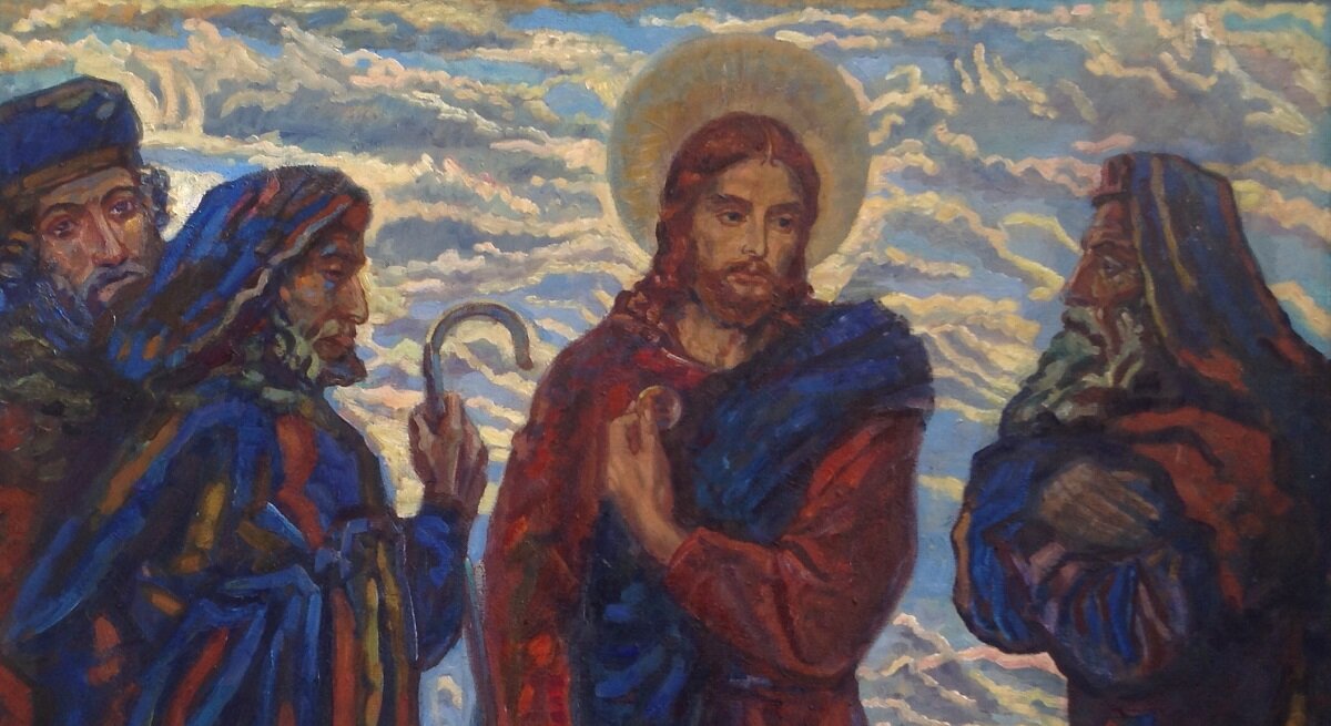 Иисус Христос, картина Афонского С.А.