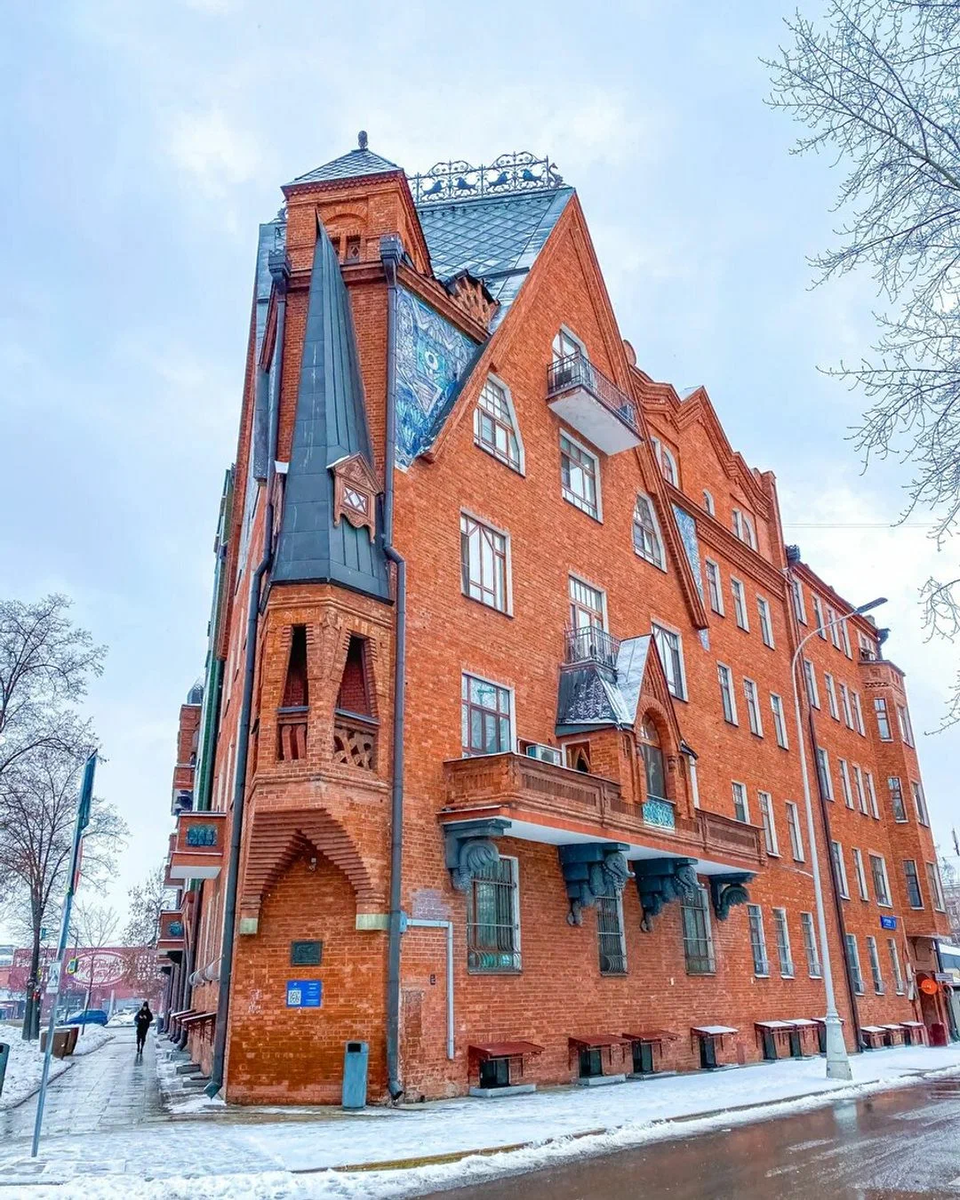 Дом Зинаиды Перцовой в Курсовом переулке | Танюша по Москве | Дзен