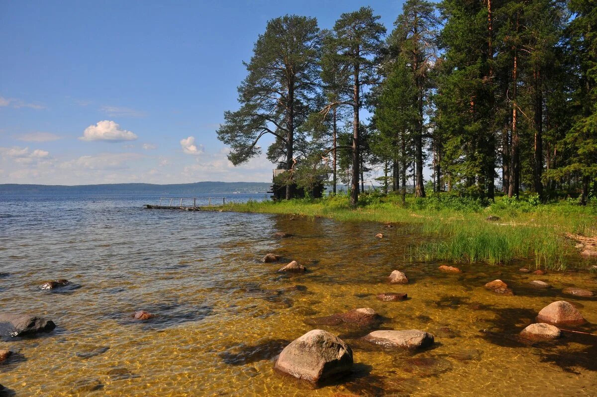 Урозеро Карелия зимой