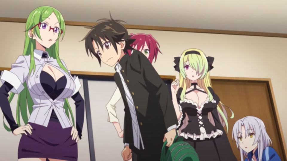 Аниме "Комендант общежития богинь / Megami-ryou no Ryoubo-kun / 女神寮の寮母くん。"