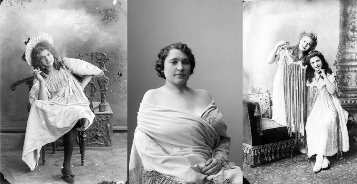 Публичный дом в царской России был заведением серьезным. Действовал запрет на любые вывески, а расстояние от него до церквей, школ и училищ должно было быть "достаточно большим". Внутри публичного дома разрешалось иметь пианино и играть на нем. Все остальные игры были запрещены и было запрещено украшать дом портретами царственных особ.
Делились бордели на три категории: высшая оплата до 12 рублей (не более 7 человек в сутки), средняя до 7 рублей (до 12 человек), низшая до 50 коп. (до 20 чел. в сутки). Не исполняющих требования проституток заключали под стражу в "Калинкин дом". Так как проституция считалась официальной профессией, то публичные дома облагались налогом. Оговаривался и расчет за услуги: 3/4 полагались хозяйке, 1/4 — девушке. 
Из Правил содержательницам борделей, утвержденных министром внутренних дел 29 мая 1844 года:
Бордели открывать не иначе как с разрешения полиции.
Разрешение открыть бордель может получить только женщина от 30 до 60 лет, благонадежная.
В число женщин в бордели не принимать моложе 16 лет.
Долговые претензии содержательницы на публичных женщин не должны служить препятствием к оставлению последними бордели.
Кровати должны быть отделены или легкими перегородками, или, при невозможности сего по обстоятельствам, ширмами.
Содержательница подвергается также строгой ответственности за доведение живущих у ней девок до крайнего изнурения неумеренным употреблением.
Запрещается содержательницам по воскресным и праздничным дням принимать посетителей до окончания обедни, а также в Страстную неделю.
Мужчин несовершеннолетних, равно воспитанников учебных заведений ни в коем случае не допускать в бордели. На фото проститутки из полицейского архива.

Билетным предписывалось посещать баню, не уклоняться от медицинского освидетельствования, и ни в коем случае не использовать косметику. Власти были к ним лояльны: в кабинеты для осмотра разрешали приходить под вуалью, а в документе 1888 года, переизданном в 1910 году, инструкции Министерства Внутренних Дел для чинов сыскных отделений говорилось: п. 18 «...каждый чин сыскной полиции при исполнении ... должен быть с лицами женского пола вежлив, серьезен и сдержан в особенности».
Проститутки были не просто «жертвами общественного темперамента», они составляли особый разряд общества — так называемых «разрядных женщин». Хочешь заниматься первой древнейшей профессией — на здоровье, но будь любезна встать на учет в полиции, сдать паспорт, а вместо него получить знаменитый «желтый билет» — официальное свидетельство того, что эта женщина больше не относится к числу «порядочных», скатившись в категорию отверженных обществом, и что полиция не только может, но даже обязана регулярно организовывать медицинские осмотры.
Стать жертвой этого порядка можно было очень легко — для этого достаточно попасться хотя бы раз с клиентом при полицейской облаве или просто по доносу квартирохозяина — и все, путь назад, к обычным людям был отрезан. Имея на руках желтый билет, женщина имела право зарабатывать на жизнь только одним способом — своим телом. Вернуть себе паспорт обратно было довольно сложно, да и незачем — кому нужна была бывшая «гулящая». Так что, как правило, попавшие в этот капкан женщины профессию не меняли до самого своего конца, и часто он наступал довольно быстро. Медицинский билет проститутки

Но и в общей массе проституток можно было выделить две категории — уличные и жившие в публичных домах. Как правило, в уличные женщины шли или новички, не освоившиеся со своей новой жизнью, или, наоборот, опытные профессионалки, зачастую уже больные, отработавшие свое в публичных домах и постепенно, с утратой привлекательности и молодости, скатывавшиеся все ниже и ниже. Уличный промысел считался самым дном, ниже которого опуститься уже нельзя.
Несравненно более везучими считались те, кому удавалось попасть в легальные публичные дома, которые тоже делились по разрядам — от дорогих и фешенебельных, где могли удовлетворить самые разнообразные прихоти и фантазии посетителей, до мерзких грязных притонов, посещаемых в основном, представителями криминального мира.
Основным источником пополнения обитательниц публичных домов были все-​таки низшие сословия — их контингент, как правило, составляли крестьянки и мещанки, — необразованные, не умеющие и не знающие ничего, кроме своей основной профессии, женщины. Очень редко попадались и представительницы дворянства или просто интеллигентные, образованные женщины, но это были исключения. Именно поэтому цены на обладание «интеллигентной проституткой» достигали тысячи рублей — изысканный деликатес на любителя и стоил соответственно.
Как же попадали женщины в публичные дома? 47% продажных женщин формировали крестьянки, приехавшие в город на заработки; 36% были из мещанок; 7% солдатскими дочерями; 3% из привилегированных сословий. Большая часть женщин - 79%, как они говорили, вышли на панель ради лёгких и высоких заработков, из-за лени, любви к мужчинам и весёлой жизни. Лишь 10% заставила нужда. Девушки легкого поведения обслуживающие увеселительные заведения на Нижегородской ярмарке в конце XIX века. Фотограф Максим Дмитриев.

Девушек для начала немного подкармливали, обещали щедрый заработок, и уже потом объясняли суть будущей работы. Большинство, помыкавшись по улицам, безропотно соглашались, боясь потерять кров над головой. Иногда содержательницы борделей набирали девиц из новеньких, только начавших работать на улице и не потерявших еще привлекательности, и тем самым сразу переводили их в более высокий разряд гулящих.
А иногда девушки попадали в лапы «мадам» буквально прямо из дома, только приехав из деревни или другого города на поиски работы. Далее шла опробованная схема — и работа находилась, — только, правда, немного не та, на которую бедняги рассчитывали. Впрочем, большинство и не роптало, и даже считало себя везучими, — ведь им не приходилось больше работать с утра до ночи, бояться потерять кусок хлеба и жить впроголодь.
Класс борделя зависел от уровня сервиса: число дам «в соку» (от 18 до 22 лет), наличие «экзотики» («грузинских княжон», «маркиз времен Людовика XIV», «турчанок» и т.п.), а также сексуальными изысками. Само собой, отличались и мебель, и женские наряды, вина и закуски. В борделях первой категории комнаты утопали в шелках, а на работницах сверкали кольца и браслеты, в публичных домах третьего разряда на кровати был лишь соломенный матрас, жесткая подушка и застиранное одеяло.
Существуют дома, культивирующие у себя какой-​то один вид извращенного разврата и приобретшие себе своей специальностью широкую известность. Эти бордели предназначались для небольшого числа состоятельных постоянных клиентов. Девушки легкого поведения обслуживающие увеселительные заведения на Нижегородской ярмарке в конце XIX века. Фотограф Максим Дмитриев.
