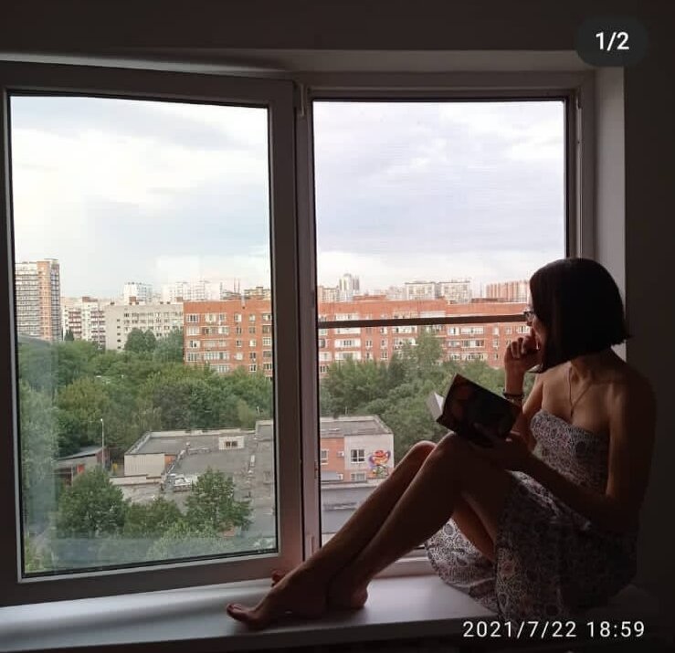 Окно у дочки