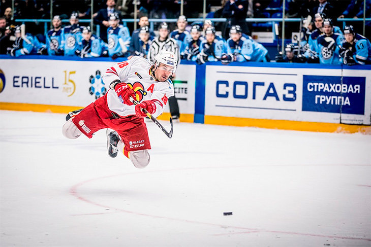 Один из самых результативных финских защитников в КХЛ - Сами Лепистё