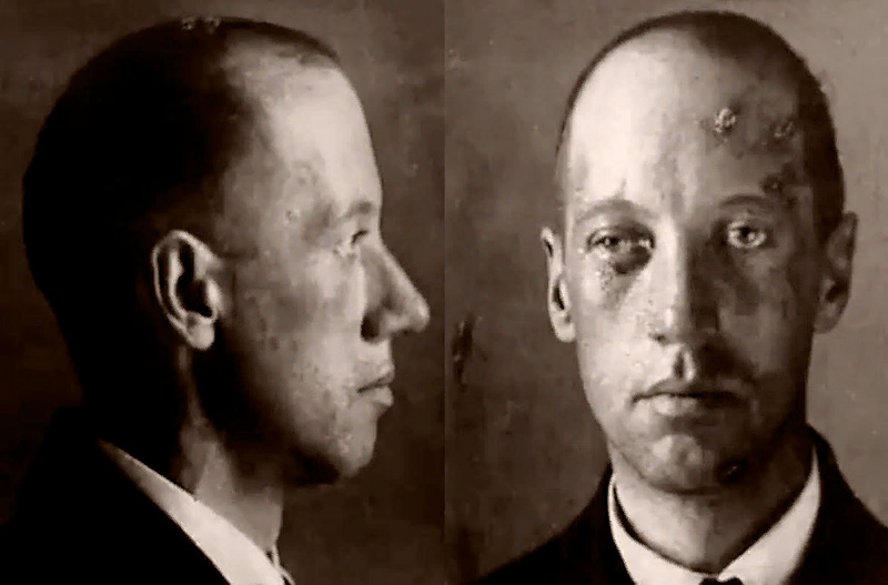 Николай Гумилев. Последнее фото поэта.