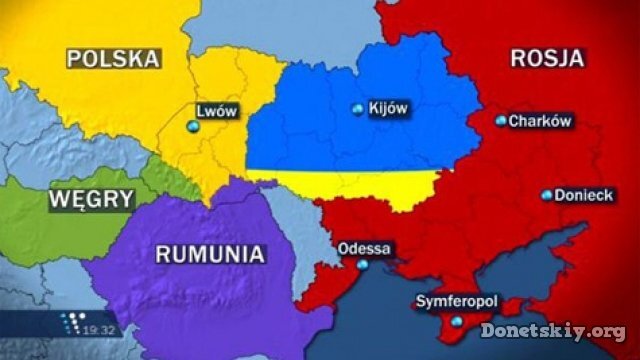 Один из вариантов. Но на карте видно что Польша до Черного моря не дошла