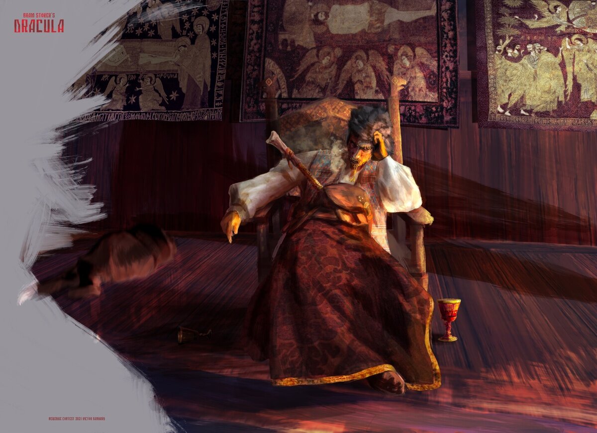 Влад Цепеш — господарь Валахии / © Victor Hankard / victorhankard.artstation.com