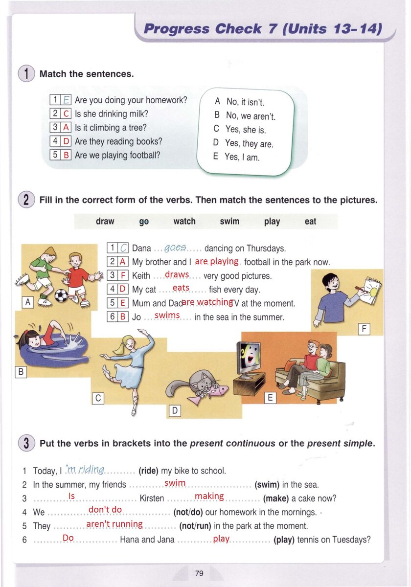 New Round-Up Starter - Progress Check 7 answer | Пошагово от А1 до С2 | Дзен