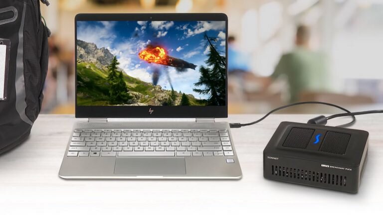 Видеокарту можно подключить отдельным блоком