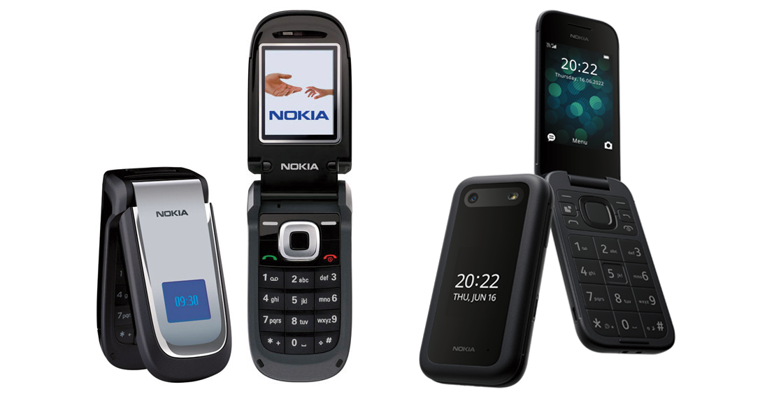 Nokia 2660 в 2007 и 2022 году