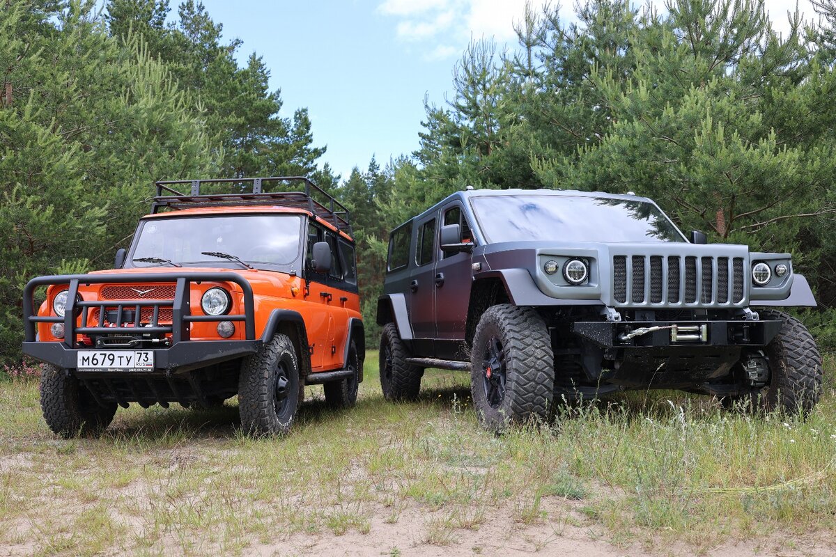 UAZ Hunter и... Стрела. Это еще что за зверь?