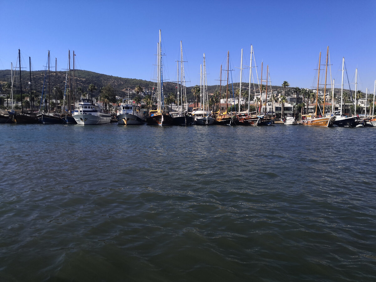 В Марине Бодрума всегда тесно