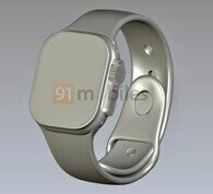    Издание 91Mobiles опубликовало CAD-рендеры, на котором показаны Apple Watch Pro со всех сторон