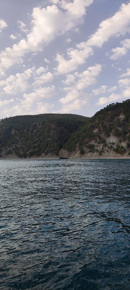 Вид с палубы теплохода 