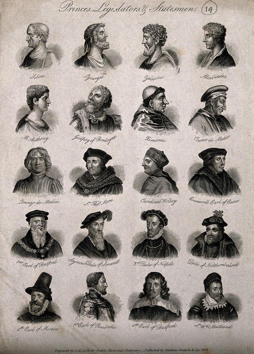 12 важнейших государственных деятелей. Источник: wikipedia.org