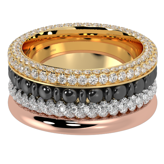 Fashion Band Danhov, ������ ����� � ����� ����� 18KT.