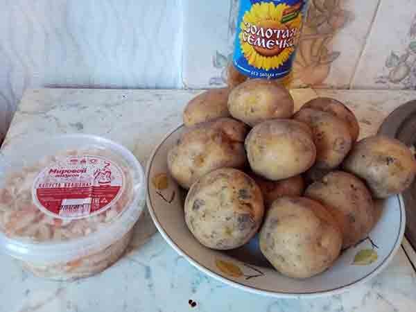 Подготавливаем все необходимые ингредиенты для приготовления.