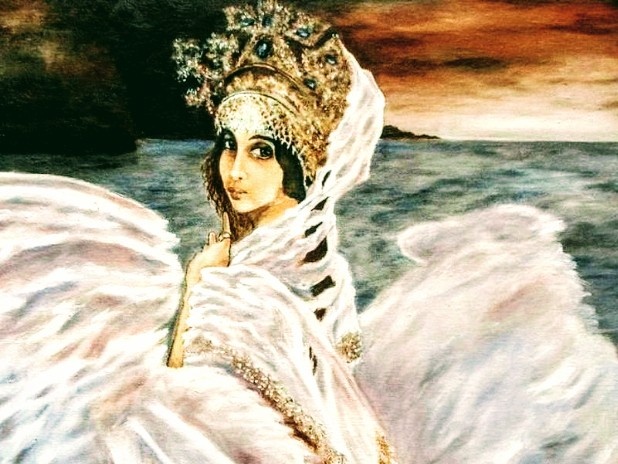 Царевна - лебедь. Фрагмент 