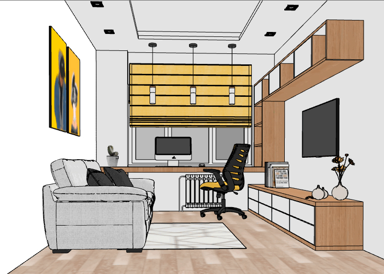 Sketchup для дизайнеров интерьера Связка программ Revit и SketchUp. Часть 2 AMS³ Дзен