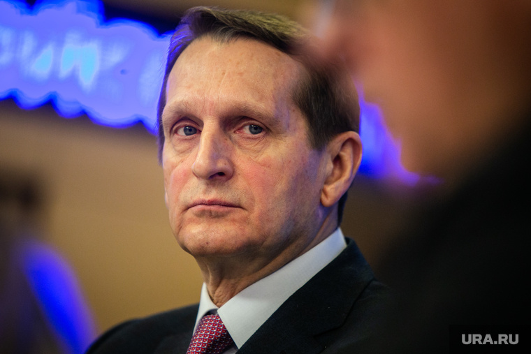    Российскую делегацию возглавил глава Службы внешней разведки РФ Сергей Нарышкин, сообщают СМИ