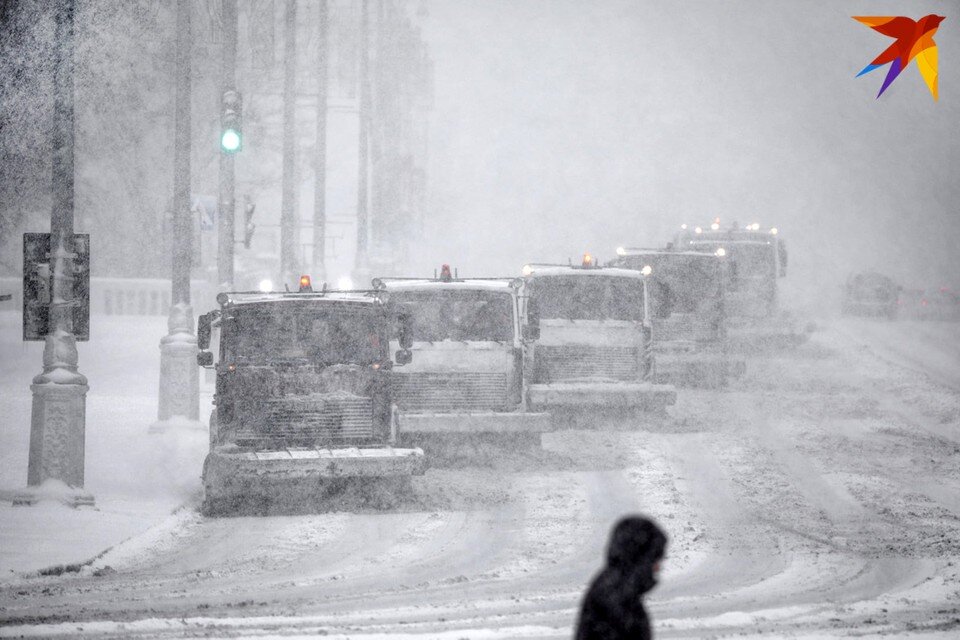     Белорусов предупредили о сильном ветре и снегопадах местами. Павел МАРТИНЧИК