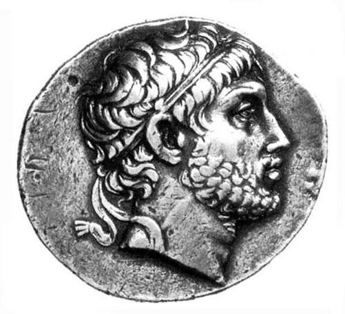 Филипп V (238—179 годы до н. э.) изображение на монете. яндекс картинки.