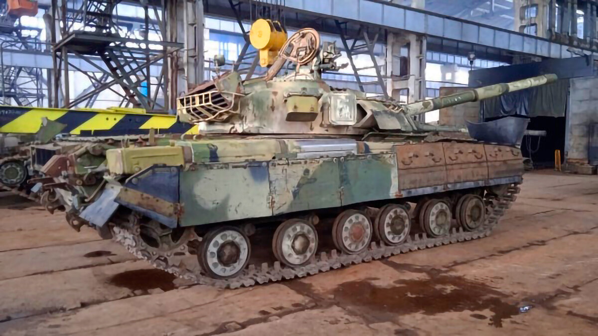 Объект 478ДУ на харьковском заводе им. Малышева. 