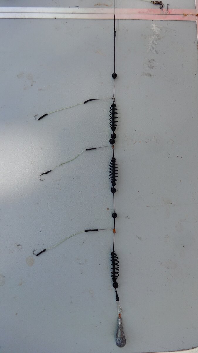 Снасть "Убийца карася". Фото автора.