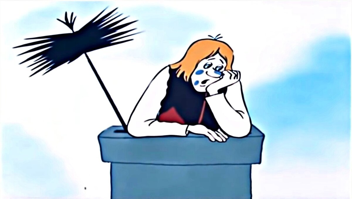 Кадр из мультфильма "Летучий корабль"